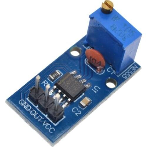 NE555 adjustable frequency Pulse generator module for For Arduino Smart Car