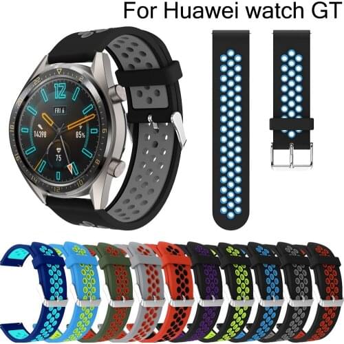 22mm silicone watchbands for huawei honor magic dream watch replacement bracelet for Pebble Time Steel classic smart watch strap