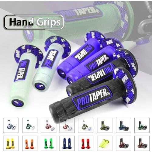 Handle Grip Pro taper Motorcycle High Quality Protaper Dirt Pit Bike Motocross 7/8" Handlebar Rubber Gel Hand Grips Brake Hands