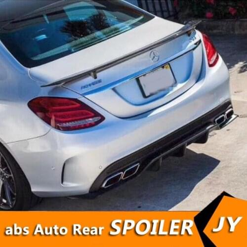 For Mercedes Benz W213 Spoiler 2016-2018 ZDK E-class E200L E300L E320L E63 Spoiler High Quality ABS Car Rear Wing Spoiler