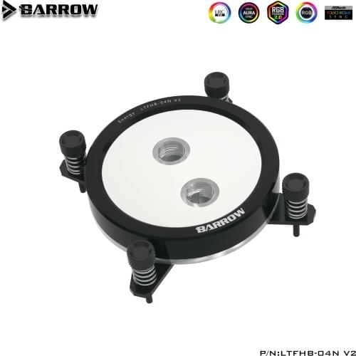 Barrow CPU Water Block use for INTEL LGA 1150 1151 1155 1156 Acrylic + Copper Radiator RGB 5V GND to 3PIN Hearder in Motherboard