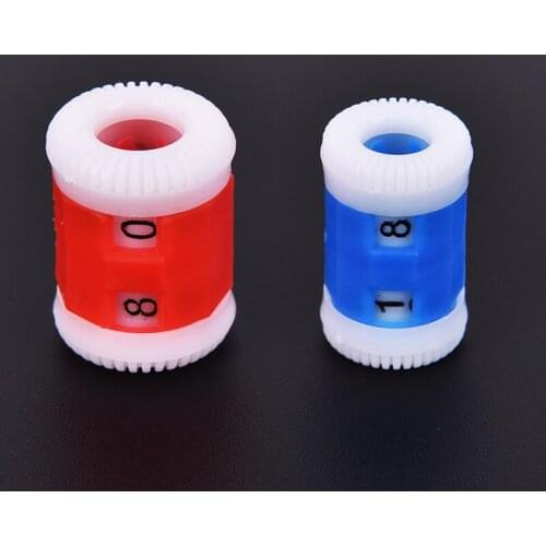 2pcs/set Needle Knitting Number Marker Tool Plastic Knitting Needles Counter Weaving Tools Plastic Knitting Tool