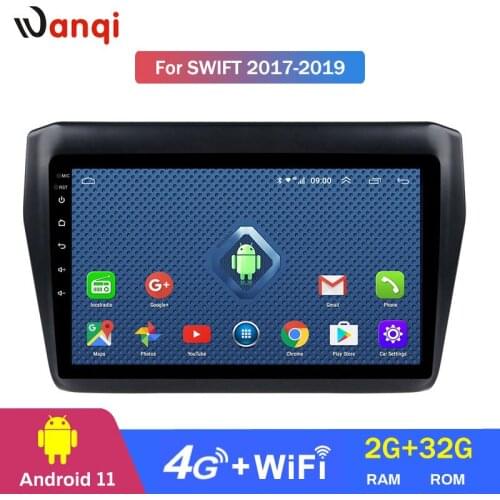 4G Lte All Netcom Android 8.0 For Suzuki Swift 2017 2018 2019 Car DVD Multimedia Player GPS Navigation Stereo Radio BT WIFI