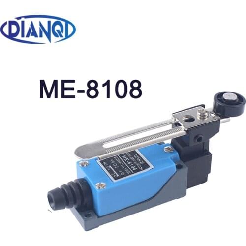 5PCS ME-8108 limit switch Rotary Adjustable Roller Lever Arm Mini Limit Switch TZ-8108