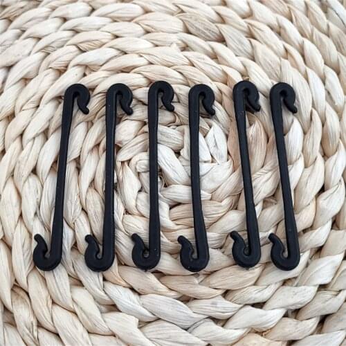 50PCS Vines Fastener Tied Clips Buckle Fixed Lashing Tool Vegetable Grafting Support Clip Garden Plant Vegetable Fixed Hook Hold