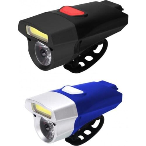 70% Hot Sale USB Rechargeable Waterproof Bicycle Headlight Bike Flashlight Riding Front Lamp
