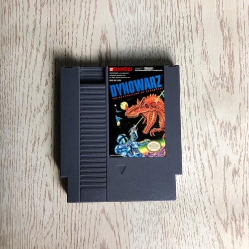 Dynowarz The Destruction of Spondylus - 72 pins 8bit game cartridge