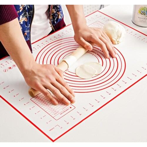 Non-Stick Silicone Baking Gasket Pizza Dough Pastry Kitchen Gadget Cooking Tools Tableware DIY Baking Tray Accessories