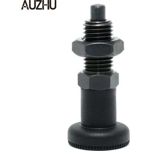 AUZHU PTK -Steel Indexing Plunger,Locating Bolt,Return Knob Plunger,Screw With Spring Lock Pin,Spring Plunger Dia M10/12/16/20mm