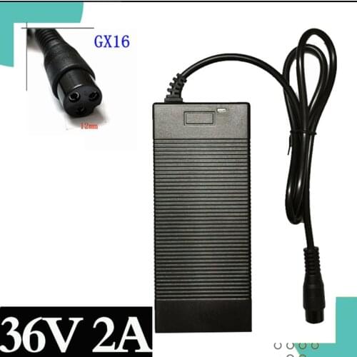 36V 2A high pressure lead-acid battery charger Ebike electric scooter charger for electric bicycle vehicles