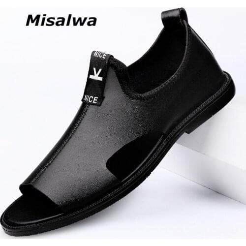 Misalwa Men's Leather Sandals