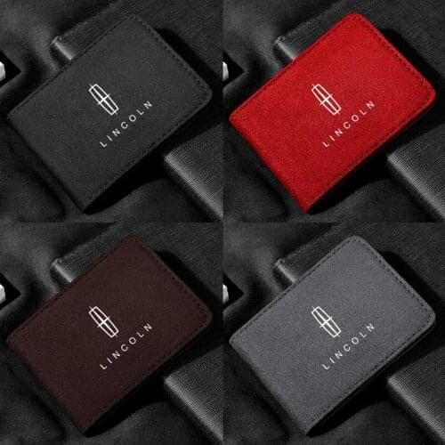 Fashion Fur Drivers License Set Motor Vehicle ID Card Holder Pack For Lincoln Multi-function Mens And Womens Travel Wallet