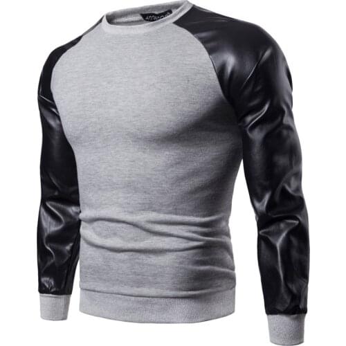 Man Hoodies Color matching Hoodies Men Long Sleeve Spring/Autumn Easy Match Cozy Wearing Loose style Men Clothes