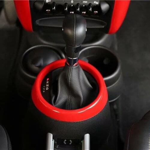 ABS Car Gear Shift Box Cover Sticker Trim For BMW MINI Countryman R60 2013-2016
