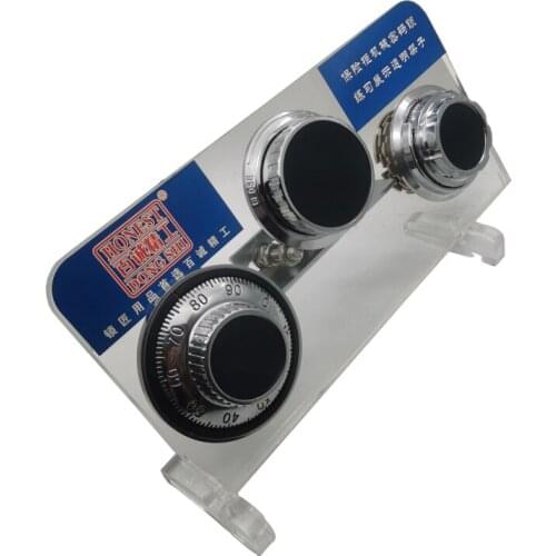 New arrival Honest locksmith tools 8set/lot Insurance cabinet Mechanical passwords locks Practice transparent display rack