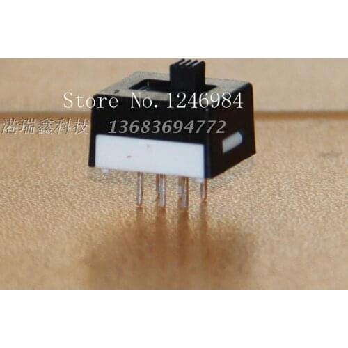[SA]H502A pin dual six foot two tranches Taiwan Deli Wei 2.54 toggle switch slide switch 6MD1--50pcs/lot