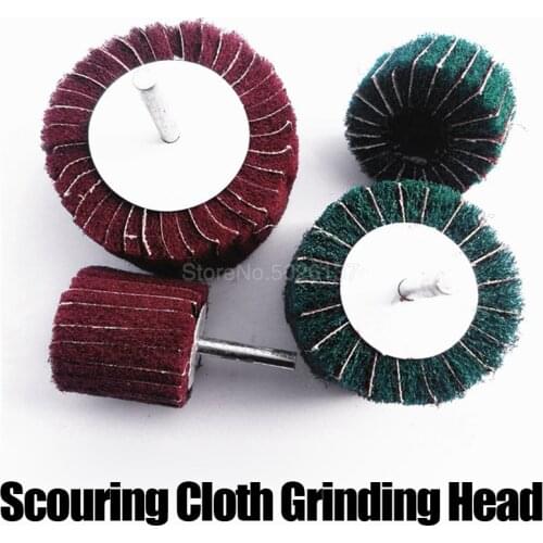 1 Pcs Polishing Wheel Grinding Disc Non-woven Scouring Pad Buffing For Angle Grinder Grit Metal Sanding Abrasive Mop