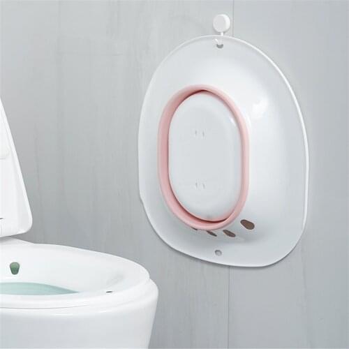 Foldable Wash Basin Pregnant Bidet Older Hip Bathtub Flusher Hemorrhoids Patients Nursing Bowl Women Buttocks Cleaning Basin