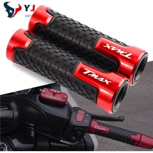 For Yamaha TMAX530 TMAX T-MAX T MAX 500 530 7/8''22MM High Quality Universal Anti-Skid Rubber Hand End Grips Racing Handle Bar