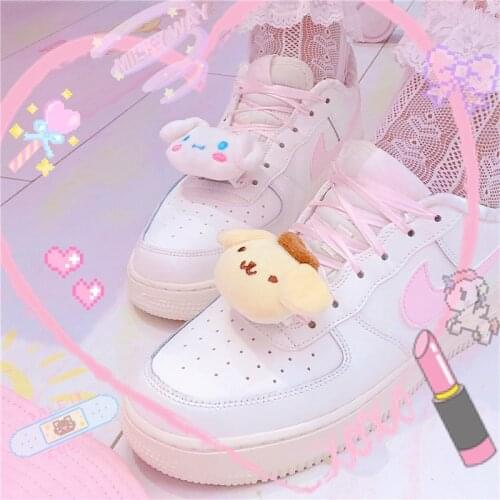 1pc Shoelaces buckle Shoes Decorations Sneaker Kits Cute plush Buckle Stylish and suitable for all kinds of flat laces