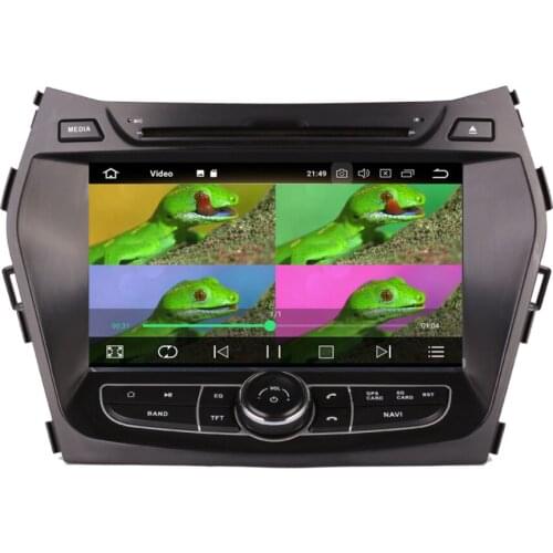 2 Din Android 8.0 Octa Core 4GB+32GB Car Radio GPS Navigation For Hyundai ix45/Santa Fe 2013- CD DVD Multimedia Player WIFI USB