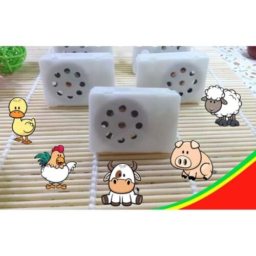 2pcs Animal sound squeeze box/electronic toy movement/DIY toy music speaker/baby toys accessories/technology model parts