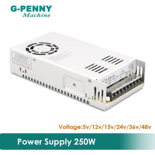 Free Shipping ! 250W DC 24V Switching Power supply 110V / 220V 10A DC Switch Power Supply Low Noisy high fan