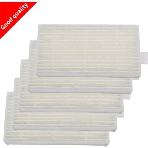 5pcs Vacuum Cleaner Filters HEPA Filter for CHUWI V3 iLife X5 V5 V3+ V5PRO ECOVACS CR130 cr120 CEN540 CEN250 ML009 Cleaner Parts