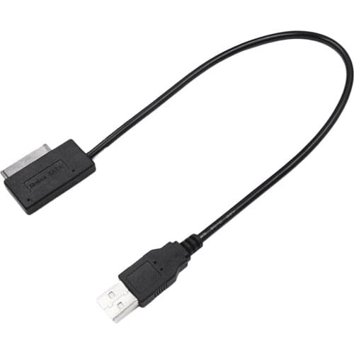USB C to SATA Adapter - External Hard Drive Connector for 2.5'' SATA Drives - SATA SSD / HDD to USB Cable Black