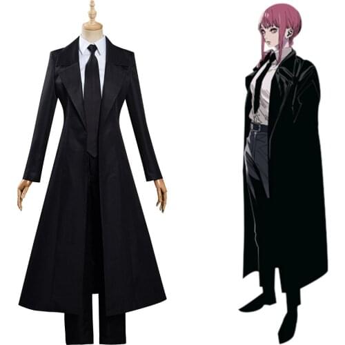 Chainsaw Man Makima Cosplay Costume Outfits Halloween Carnival Suit