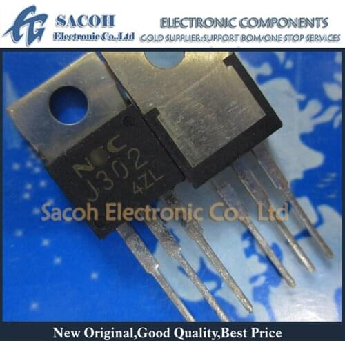 Free Shipping 10Pcs 2SJ302 J302 2SJ302-Z-E1 TO-220/TO-263 17A 60V P-ch Power MOSFET