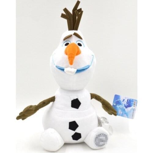 Disney 5pcs/lot 30cm Frozen Olaf Plush Toy Doll Elsa Anna Olaf Plush Soft Stuffed Animals Toys for Kids Children Gifts