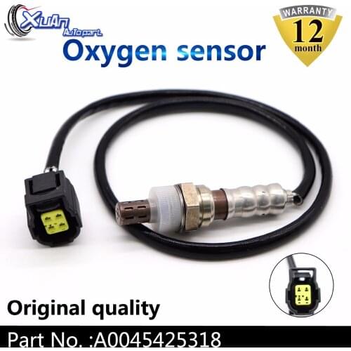 XUAN Oxygen O2 Lambda Sensor AIR FUEL RATIO SENSOR 0045425318 for BMW Smart Fortwo Cabrio (451) A0045425318 07-16 1.0L
