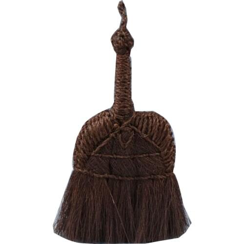 Tea tray brush, tea tray cleaning brush, tea table brush, tea pen brown brush, long handle Hand finishing