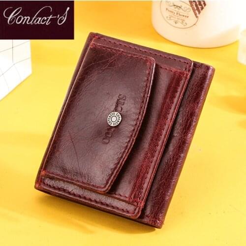 Mini Women Wallet And Purses Luxury Brand Small Coin Purse Slim Wallets RFID Cartera Mujer Thin Ladies Wallets Money Bag Portfel