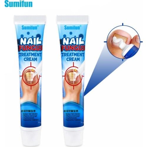 Sumifun Fungal Nail Treatment Cream Antibacterial Repair Ointment Whitening Toe Anti Infection Nail Repair Cream Nail Care