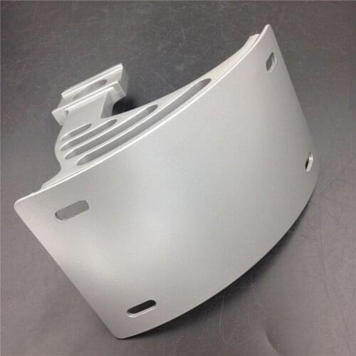 Motorcycle Silver License Plate Rear Tag Bracket Side Mount For ​Yamaha YZF R1 2004-2005