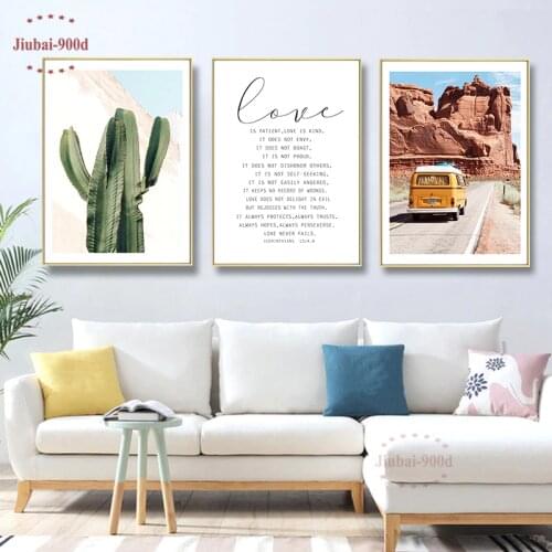 900D New Arrival Wall Art Poster Nordic posters and prints Canvas Painting Modular Pictures Wall Pictures For Living Room SAN63