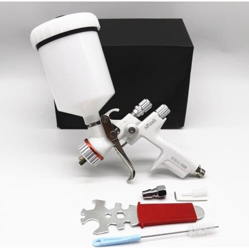 New HVLP1.3nozzle Car paint spray gun Pistol environmental protection spray gun w/t tank car paint repair spray Sprayer gun