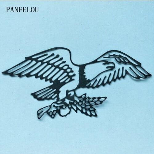 PANFELOU Metal craft The eagle paper die cutting dies for Scrapbooking/DIY Easter wedding Halloween cards