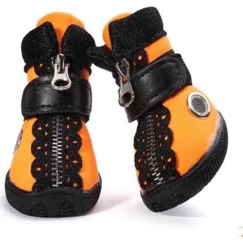 Durable Small Dog Shoes Puppy Sneaker Non-slip Rubber Shoe Sole Gym Shoes Sports Outfits For Little Pet Dog Teddy Toy Poodle
