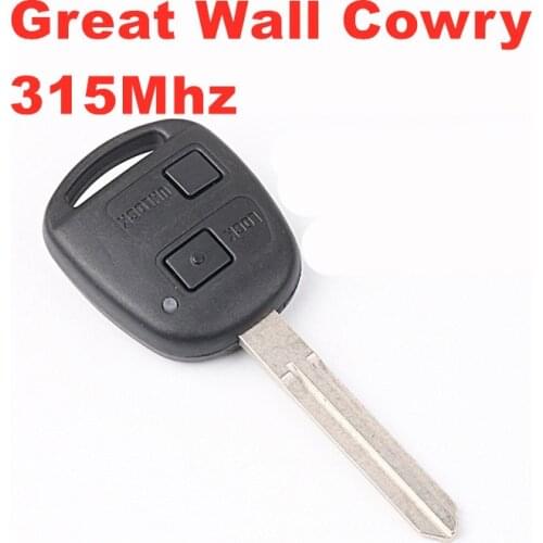 For Great Wall Cowry folding remote car key 315Mhz