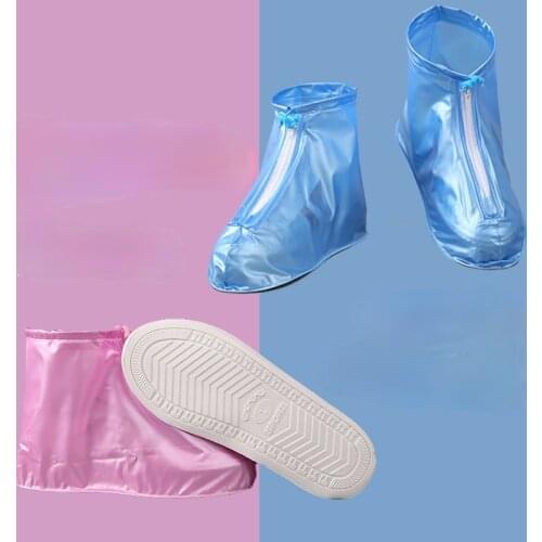 Thickened wear-resistant protection adult travel rain proof shoe cover mens and womens outdoor fashion waterproof shoe cover