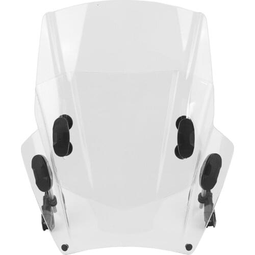 For R1 R3 R1200GS F800GS Z650 Z750 Z800 Universal Windscreen For MT09 MT07 Motorcycle Windshield Motorbikes Deflector Adjustable