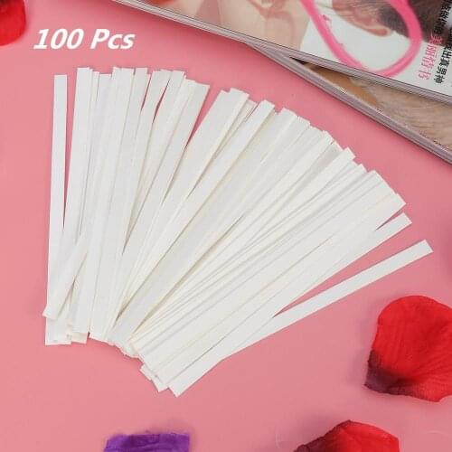 100pcs Aroma Stick Oil Diffuser Refill Sticks Aromatherapy Air Freshener Perfume Essential Oils Test Tester Paper Strips