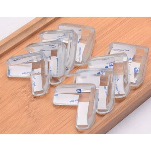 4/8PCS Baby Safety PVC Table Anti Collision Corner Protector Desk Edge Guard Cushion Children Corner Furniture Protect Cover