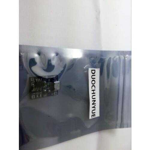 5PCS/LOT TP4056 1A DCY001 lithium battery dedicated charging board charging module motor MICRO interface microphone USB