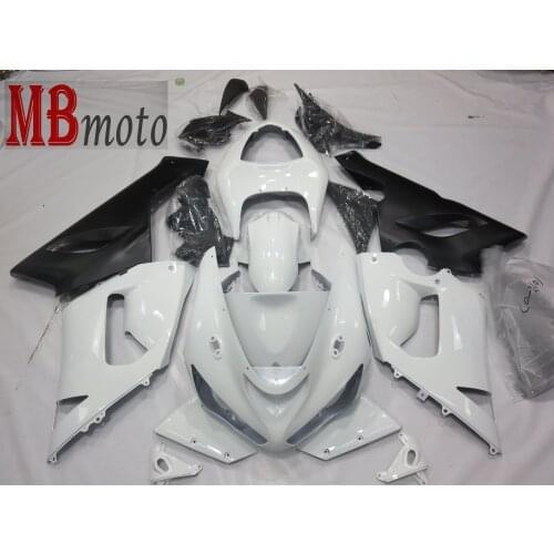Free windscreen Fairings For kawasaki zx-6r 2005 2006 NINJA ZX Plastic Kit Injection Motorcycle Fairing Kit good quailty UV