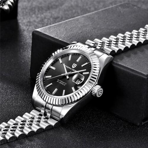New PAGANI Design Men Automatic Mechanical Watch Top Brand Luxury Watch Waterproof Watch Relogio Masculino Stainless Steel Sport