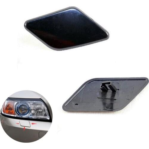 Black plastic 100% new For Volvo S40 V50 2005-2007 Car styling front bumper headlight washer cover left or right 1pcs